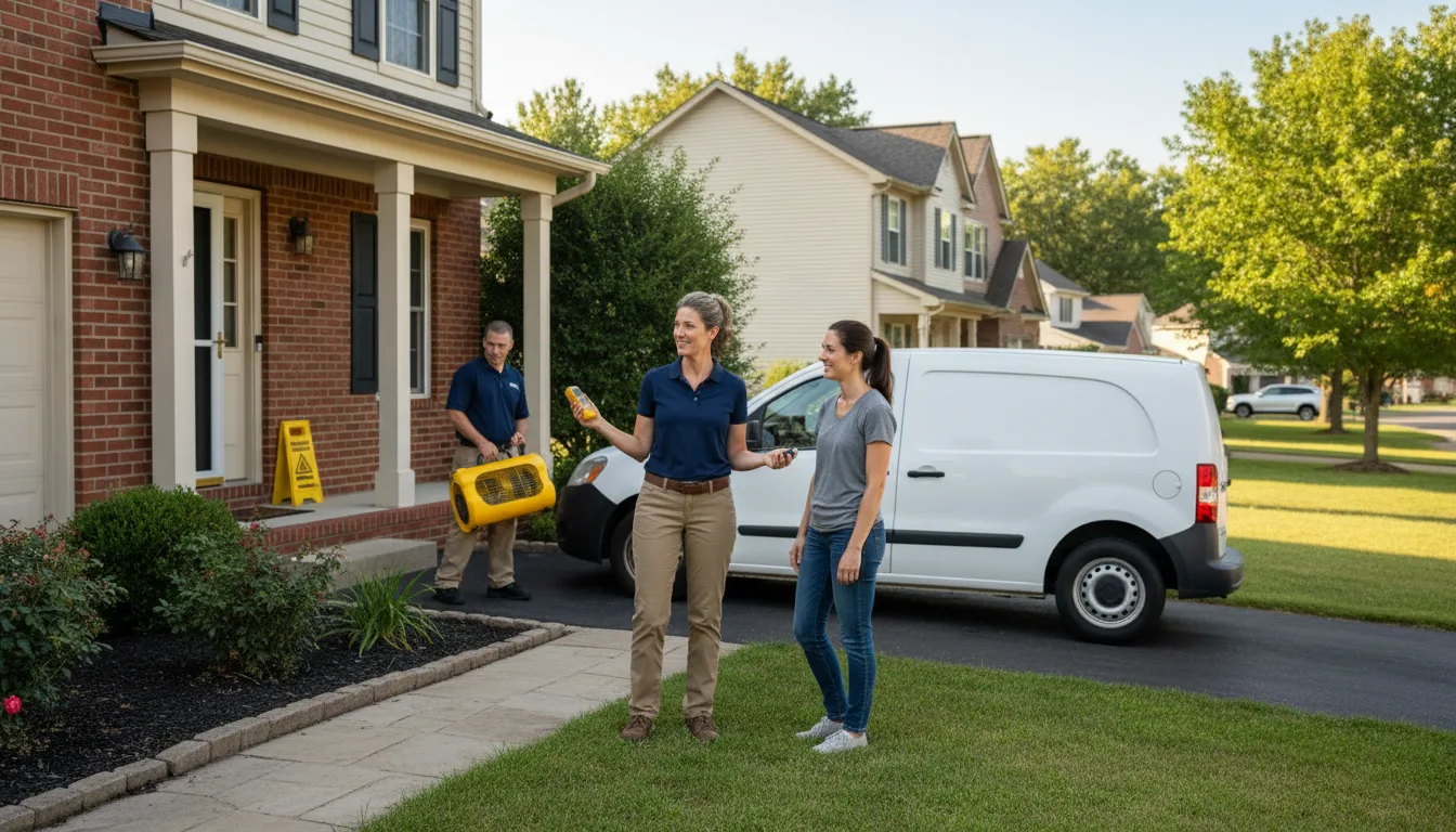 Water restoration image for Dehumidification And Cleanup Services in Charles Town, WV